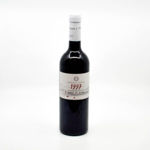 VINO MONTE AIXA 1997 vino roble tinto de uva Tempranillo de DO Ribera del Duero disponible en QuesoQueso de Vanesa Cruz en Sevilla