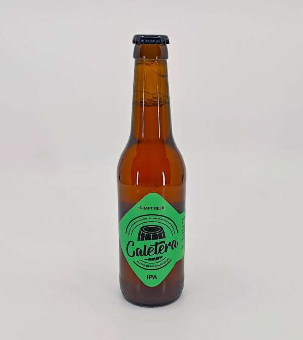 CALETERA IPA cerveza artesana nacional disponible en QuesoQueso de Vanessa Cruz en Sevilla