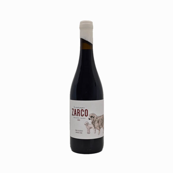 ZARCO vino tinto de uva Tintilla de Rota y Garnacha de VT Sevilla disponible en QuesoQueso de Vanesa Cruz en Sevilla